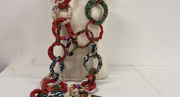 Image of Little Ilford School Jewellery-Making for Art Matters at UEL Docklands Campus 